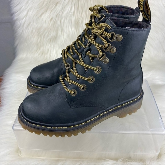 DR.MARTENS LUANA AIR WAIR BOOTS LACEUP SIZE 5 Woman - Picture 2 of 9